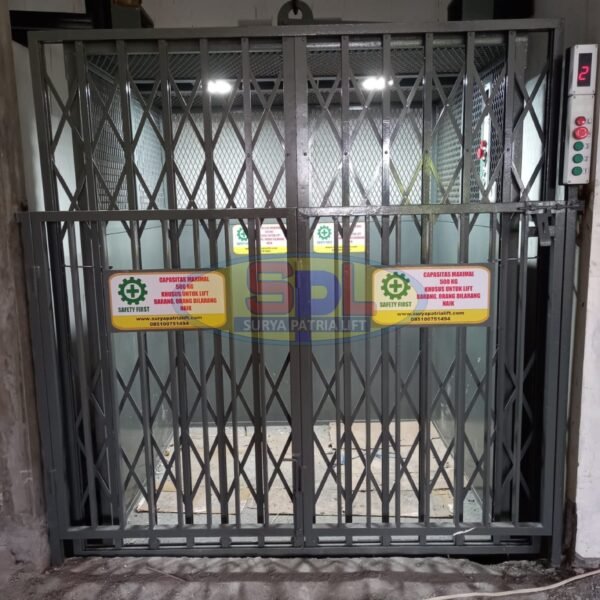 Lift Barang/ Cargo Lift (Tipe 1) - Gambar 2